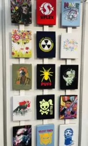 Rexx Screen & Digital Supplies Demonstrating Direct To Film Solutions At Graphics, Print & Sign Expo