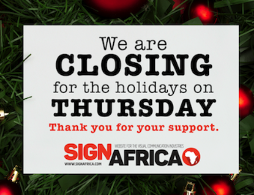 Season’s Greetings From Sign Africa