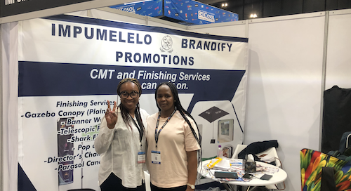 Impumelelo Promotions Showcased Banner Walls And Flags At Sign Africa And FESPA Africa Expo
