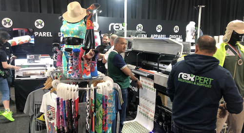 Rexx Screen & Digital Supplies Exhibited New Technology
