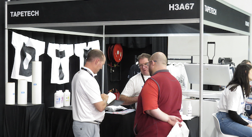 Tapetech Showcased DTF Printing Consumables